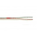 Piattina trasparente speciale 2x1.00 mm² Piattina trasparente speciale 2x1.00 mm²  AL METRO