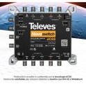 MULTISWITCH dCSS 5X5X4 1SAT/2SAT SKY