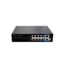 SWITCH 8 100MBPS POE+ - 2 100MBPS
