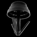 TAPPO IN PLASTICA PER PALO 42-60 mm TAPPO IN PLASTICA PER PALO 60MM CON TRE PASS