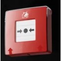 Manual Call Point red