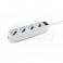 MULTIPRESA BI 4BP10/16A-SP.10A90-INTPRO Multipresa con 4 prese universali e spina 10A - con interruttore e protezione sovraccari