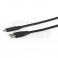 CAVO SP USB C-SP USB A 2.0 1.5m NERO PB Cavo USB 2.0 da Spina USB tipo "C" a Spina USB tipo "A" - 1,5m - Nero