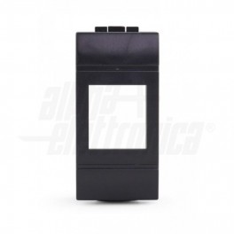 AdattATORE per ins.RJ45 BTicino Living Adattatore per frutti RJ45 per placca BTicino Living Light - Nero