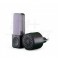 Kit campanello wireless NERO CINETICO Kit campanello wireless NERO con pulsante cinetico fino a 180m