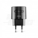 Ricevitore aggiuntivo campanello wirelem Ricevitore aggiuntivo campanello wireless NERO  con pulsante cinetico, fino a 180m