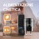 Trasmettitore aggiuntivo campanello Trasmettitore aggiuntivo campanello wireless bianco con pulsante cinetico, fino a 180m