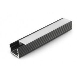 Prof.All.Nero cover PC Opaco 2m Pr/pz