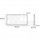 PAN.LED30X60 4000K 20-36V COR.COST