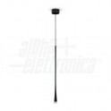 Lampada a sospensione tubolare 6W NERA Lampada a sospensione tubolare - 6W - Nera - Serie Flik