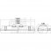 Plafo led 150cm 70W 4000K 6400lm IP65 D