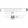 Plaf.Led Tri-proof 20W 4000K 1800Lm IP65