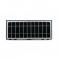 Applique solare 6W Nero 4000K Applique solare a Led - 6W - Bianco naturale - Nero - Serie Bricketto