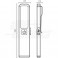 Torcia a Led slim tascabile a batteria t Torcia a Led slim tascabile a batteria - 2,5W - Serie Flat