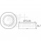 SUPPORTO LAMP.METAL BIANCO G4