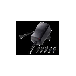 ALIMENTATORE 600MA STAB ,REGOLABILE Alimentatore Switc.3-4.5-5-6-7.5-9-12 VDC 600mA
