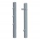 PALO MT. 2,0 Ø 35 X 1,4 N°2 Palo zincato fuoco m2 - d35x1,4  2xM8