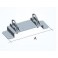 Zanca da muro   piastra 100x2,5 mm