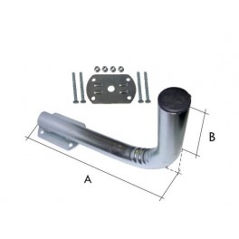 SUPPORTO CURVO 90° RINGHIERA