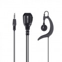 AURICOLARE CON PADIGLIONE MA21 777 MA21-777PRO MICROFONO CON PTT - 1 PIN