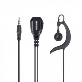 AURICOLARE CON PADIGLIONE MA21 777 MA21-777PRO MICROFONO CON PTT - 1 PIN