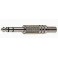 SPINA VOLANTE METALLO JACK STEREO 6,3mm