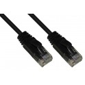CAVO RETE CAT. 6 NON SCHERMATO BLK 5MT CAVO RETE CATEGORIA 6 NON SCHERMATO UTP COLORE NERO HALOGENFREE MT 5 SLIM