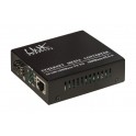 CONVERTITORE FIBRA OTTICA 10/100/1000 CON MODULO SFP MEDIACONVERTER