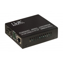 CONVERTITORE FIBRA OTTICA 10/100/1000 CON MODULO SFP MEDIACONVERTER