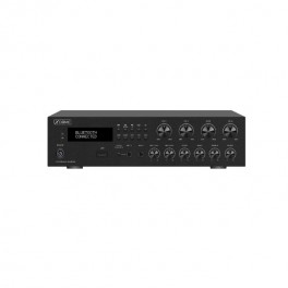 AMPLIF.PA BLUETOOTH & FM SCAN 400W a 4 zone con bt, lettore mp3/sd e radio fm scan RI AUT RIACCENSIONE  OK