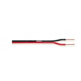 PIATTINA ROSSO NERA 2X0,75 CCA 100M GBC