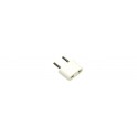 ADATTATORE SPINA EUROPA 2P 10A PRESA USA