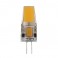 LAMPADINA BISPINA NA 12-24V  COB 4000K 2,5W G4 260LM ON Calda