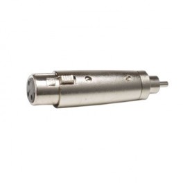 ADATTATORE MICROFONICO ADATTATORE MICROFONICO XLR DA PRESA 3 POLI A SPINA RCA