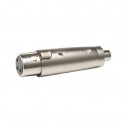 Adattatore microfonico PRESA XLR rca Adattatore microfonico xlr da presa 3 poli a presa rca