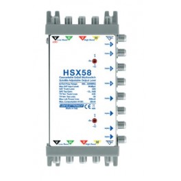 Multiswitch LEGACY in cascata a 5 cavi Passante 8 derivate -20 dB