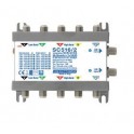 Multiswitch Passante 5 cavi 2 derivate IF-SAT - TV   Terr. - Programmabile