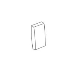COVER PULSANTE APERTURA ART 873A ALLUMINIO