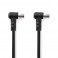 Cavo Coassiale M/F 1,5M NERO con ferrite Cavo Coassiale 120 dB ad Angolo Coassiale Maschio - Femmina Coax (IEC) 1.50 m Nero
