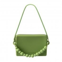Borsa a mano Jelly Bag con tracolla VERDE