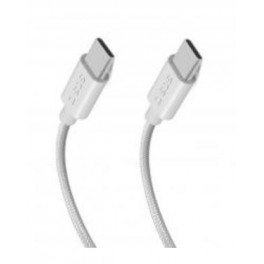 Cavo ricarica e dati USB-C 240W BIANCO Cavo ricarica e dati USB-C 3.2 compatibile con Power Delivery a 240W SBTECABLETISSUETCC24