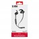 Auricolare wireless in ear magnetici, tasti per la risposta, colore nero