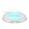 Basetta di ricarica wireless, potenza 15W, colore bianco