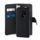 Puro Cust. Ecopelle Samsung Galaxy S9+ 6.2"" Con Flip Oriz.+Cover Magn.Staccab+3 Vani+Tasca Banconot