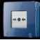 Manual Call Point blue