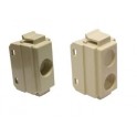 PLASTICA 1 FORO TIPO VIMAR SERIE 8000