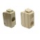 PLASTICA 1 FORO TIPO VIMAR SERIE 8000