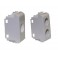 PLASTICA 2 FORI TIPO GW CHORUS BIANCA