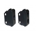 PLASTICA 2 FORI TIPO GW CHORUS NERA