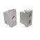 PLASTICA 2 FORI TIPO LEGRAND MOSAIC